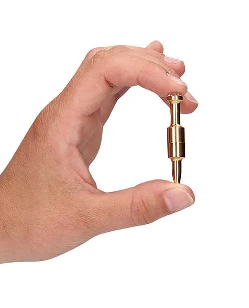 Ouch Couples Ouch Magnetic Nipple Clamps Diamond Pin Gold Ouch Couples Ouch Magnetic Nipple Clamps Diamond Pin Gold