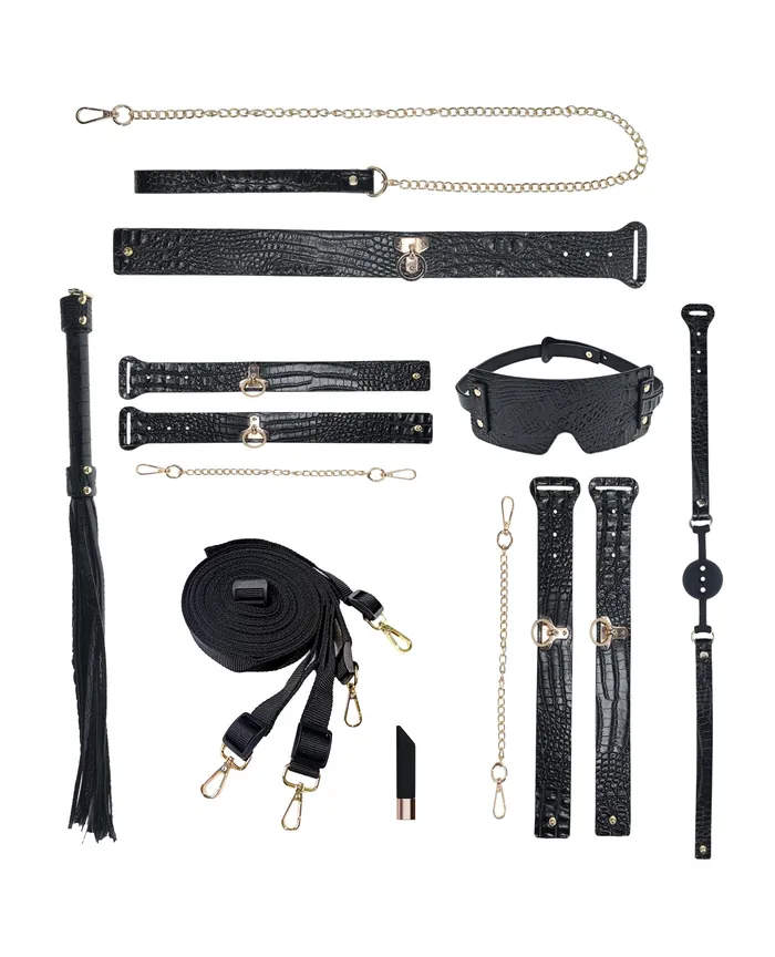 Ouch Couples Ouch Rome Collection Kit with Bag Black