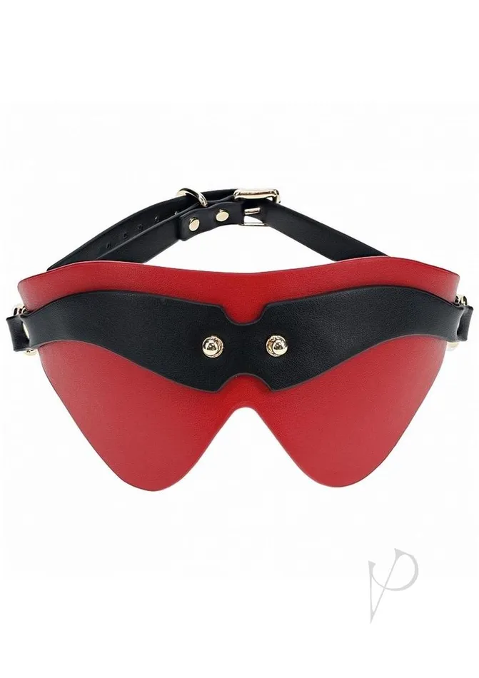 Ouch Ouch Milan Collection Blindfold BlackRed Anal