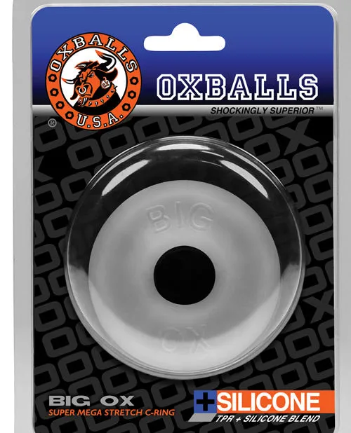 Oxballs Big Ox Super Mega Stretch Silicone Cock Ring Red Oxballs Male Sex Toys