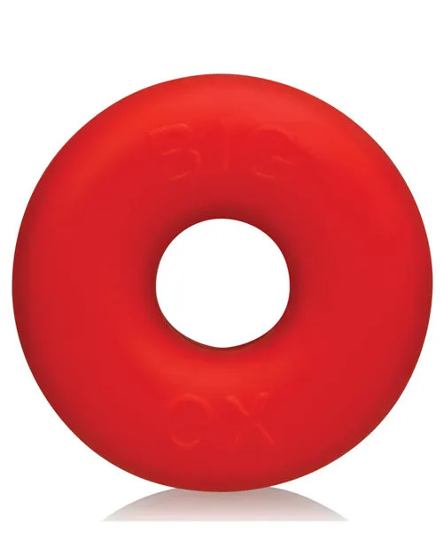 Oxballs Big Ox Super Mega Stretch Silicone Cock Ring Red Oxballs Male Sex Toys