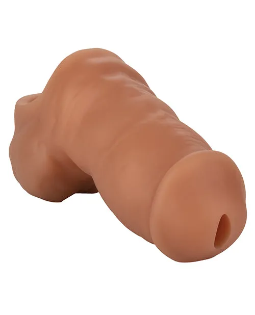 Packer Gear Female Sex Toys Packer Gear Ultra Soft Silicone STP Brown Packer Gear Female Sex Toys Packer Gear Ultra Soft Silicone STP Brown