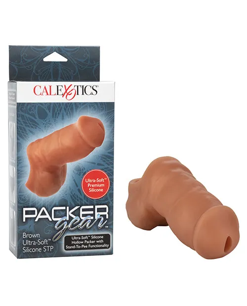 Packer Gear Female Sex Toys Packer Gear Ultra Soft Silicone STP Brown Packer Gear Female Sex Toys Packer Gear Ultra Soft Silicone STP Brown