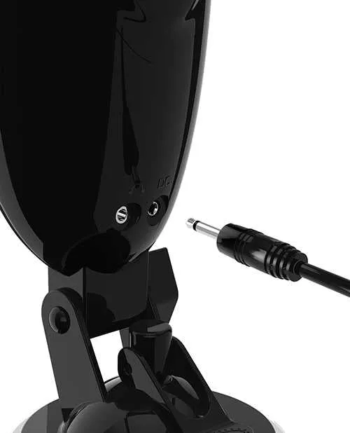 Pdx Elite Male Sex Toys PDX Elite Rechargeable Dirty Talk Starter Masturbator Pussy VanillaBlack