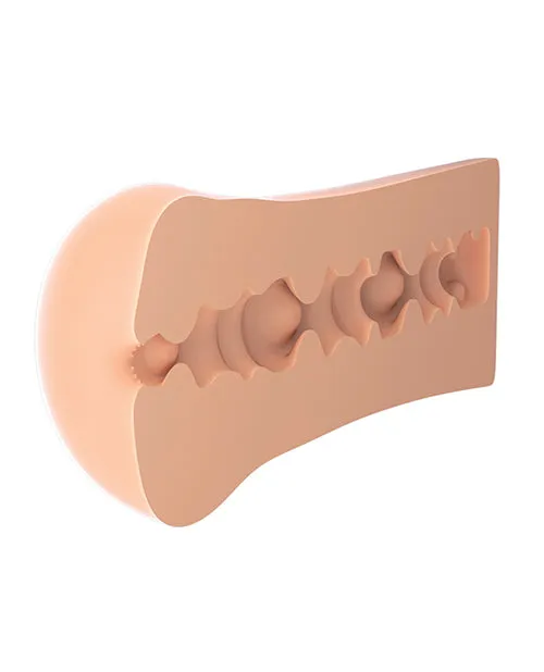 PDX Male Blow and Go Mega Stroker Anal Masturbator Vanilla Pdx Male Male Sex Toys