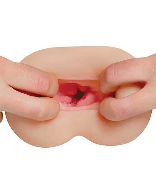 PDX Male Blow and Go Mega Stroker Anal Masturbator Vanilla Pdx Male Male Sex Toys