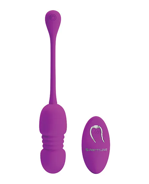 Pretty Love Pretty Love Callieri Remote Thrusting Egg Fuchsia Vibrators