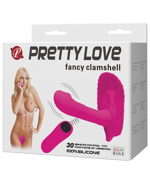 Pretty Love Vibrators Pretty Love Fancy Remote Control Clamshell 30 Function Fuchsia Pretty Love Vibrators Pretty Love Fancy Remote Control Clamshell 30 Function Fuchsia