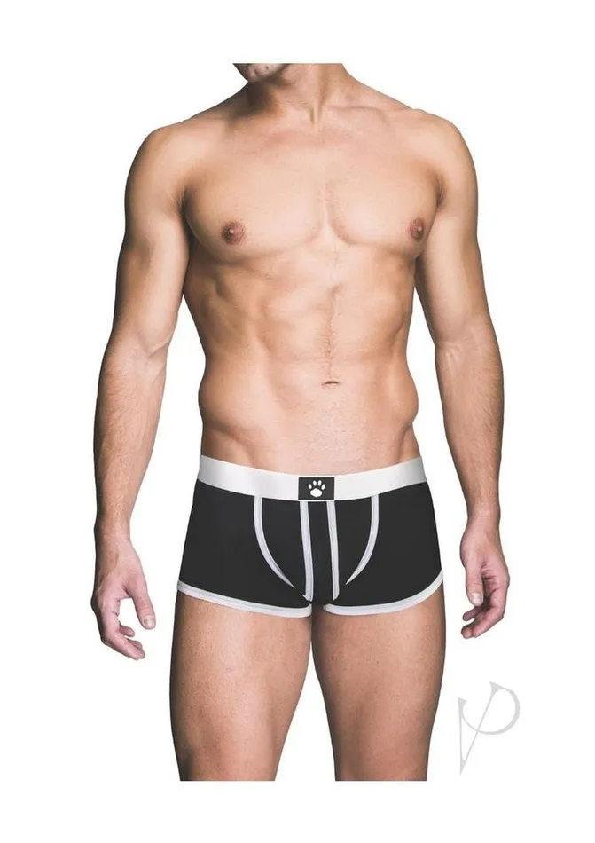 Prowler RED AssLess Trunk Small WhiteBlack Prowler Red Anal Prowler RED AssLess Trunk Small WhiteBlack Prowler Red Anal
