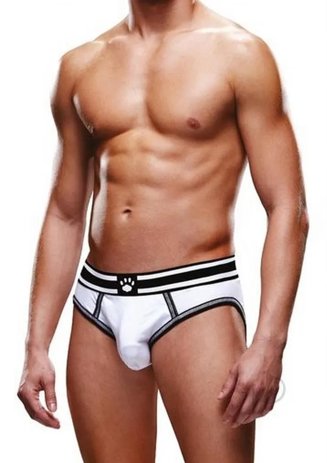 Prowler WhiteBlack Open Brief XXL Prowler Anal Prowler WhiteBlack Open Brief XXL Prowler Anal