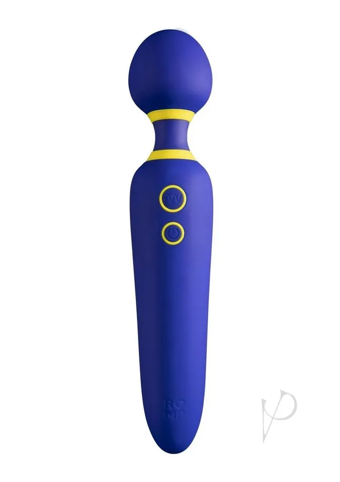 Romp Flip Rechargeable Silicone Wand Massager Blue Romp Vibrators Romp Flip Rechargeable Silicone Wand Massager Blue Romp Vibrators