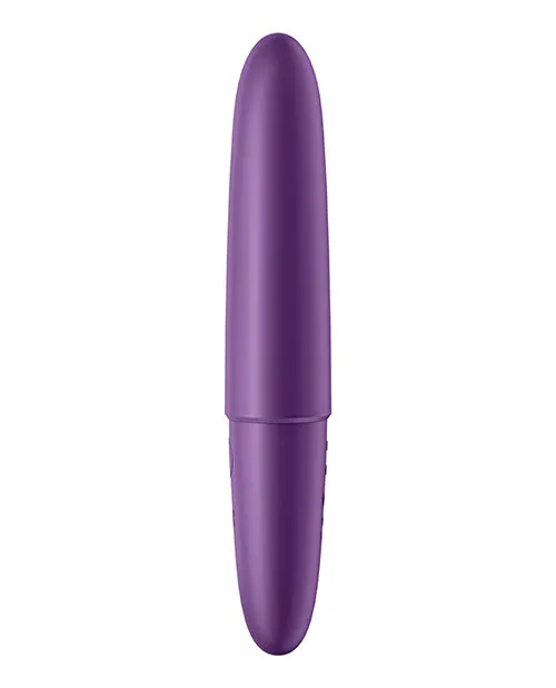 Satisfyer Ultra Power Bullet 6 Rechargeable Silicone Bullet Vibrator Purple Satisfyer Vibrators