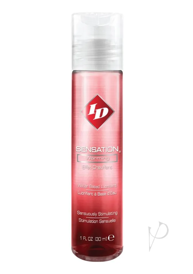 Sensation Lubricants ID Sensation Water Based Warming Lubricant 1oz