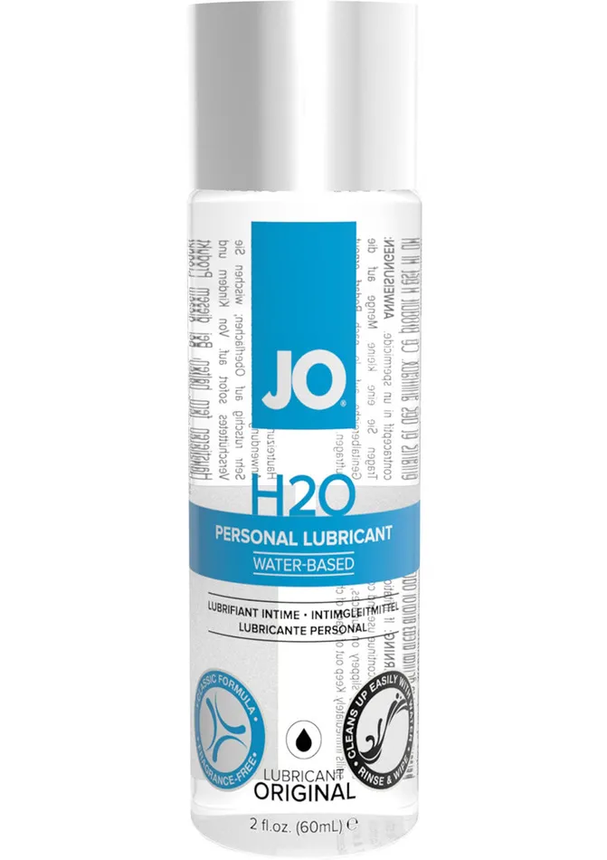 Sexual Health Wellbeing System Jo JO H2O Original Water Based Lubricant 2oz Sexual Health Wellbeing System Jo JO H2O Original Water Based Lubricant 2oz