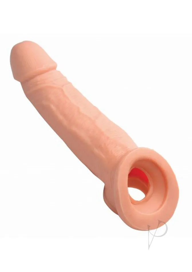 Size Matters Penis Extender Sleeve Realistic 2in Vanilla Size Matters Male Sex Toys