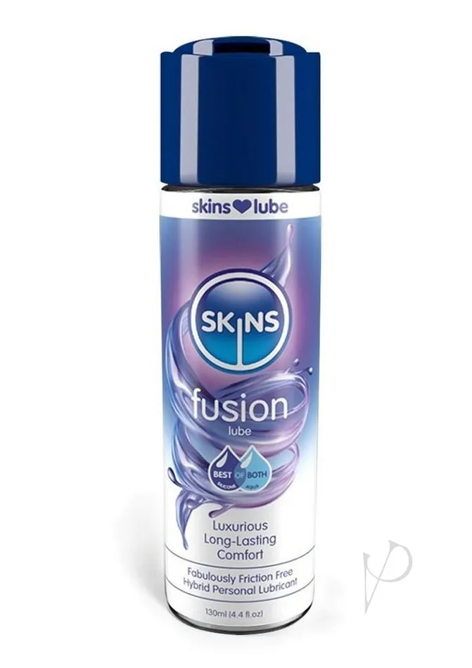 Skins Fusion Hybrid Silicone and Water Based Lubricant 44oz Skins Lubricants Skins Fusion Hybrid Silicone and Water Based Lubricant 44oz Skins Lubricants