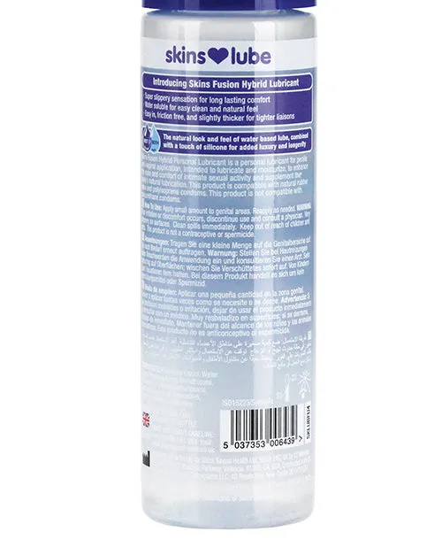 Skins Fusion Hybrid Silicone and Water Based Lubricant 44oz Skins Lubricants