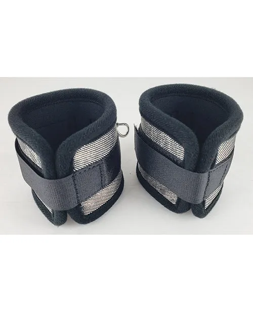 Spartacus Wrist Restraints Neoprene Silver Spartacus Anal