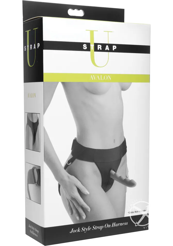 Strap U Avalon Jock Style Strap On Harness Black Strap U Female Sex Toys