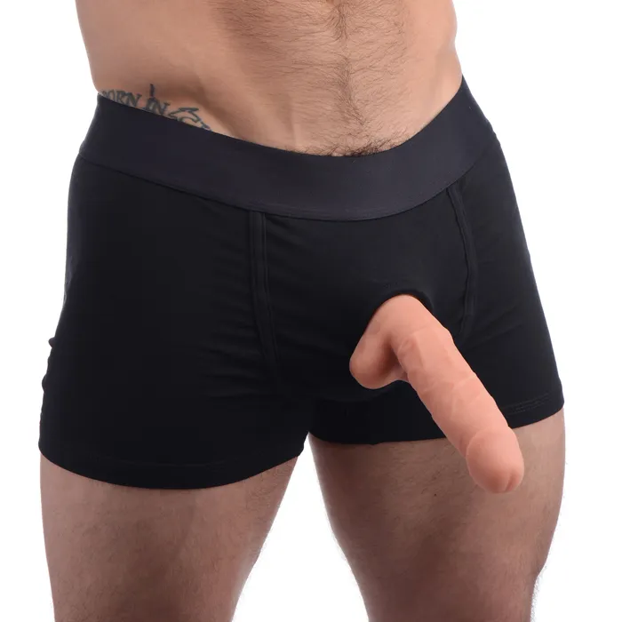 Strap U Male Sex Toys Incognito Boxer Harness with Hidden ORing