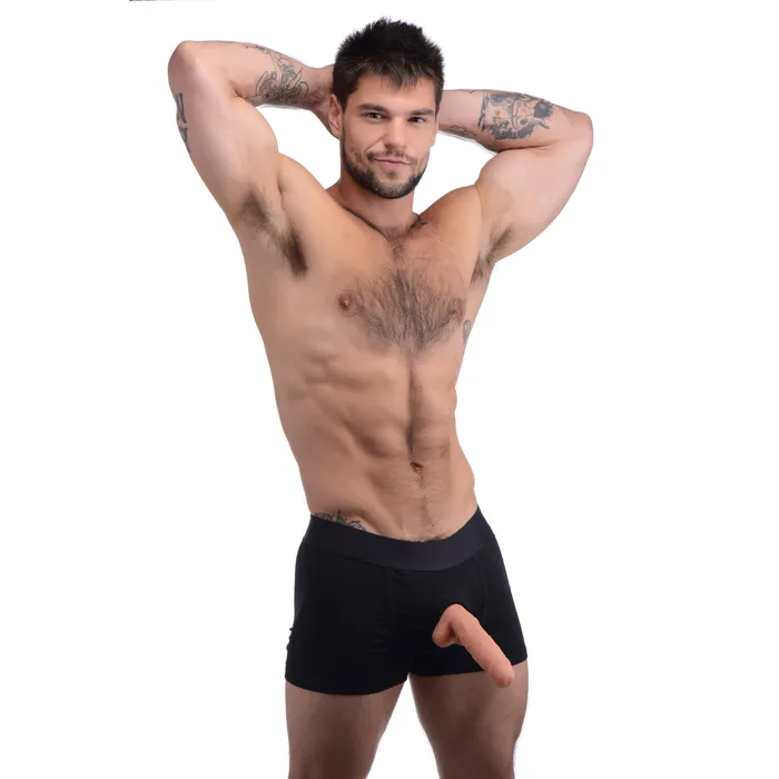 Strap U Male Sex Toys Incognito Boxer Harness with Hidden ORing