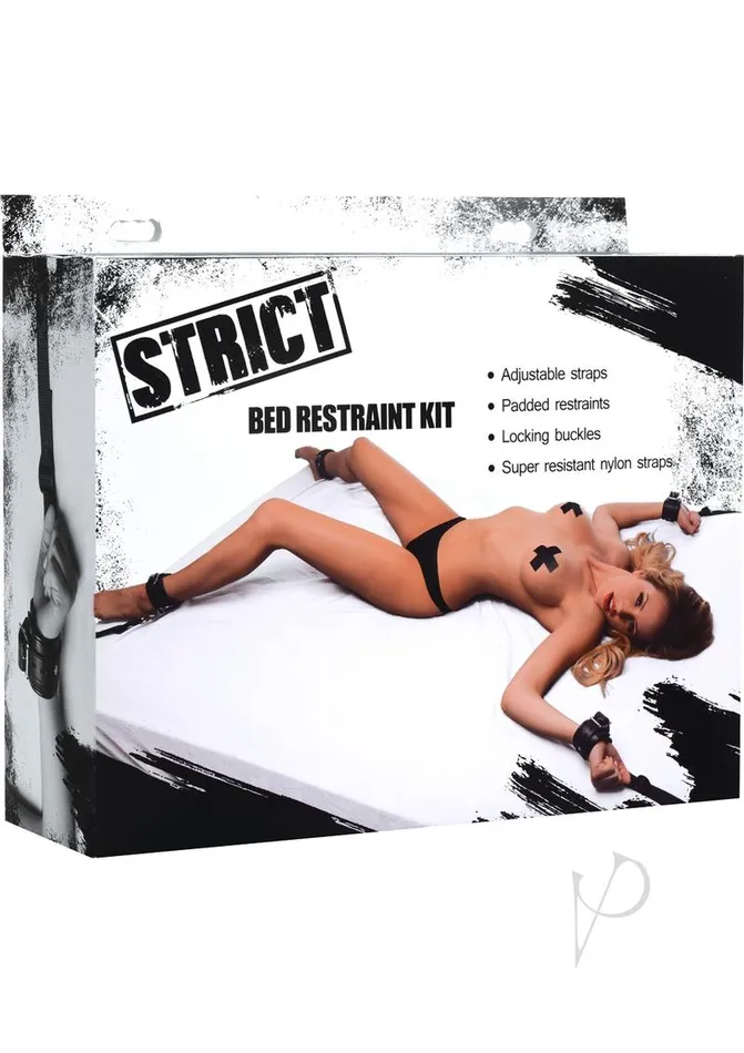 Strict Anal Strict Bed Restraint Kit Black