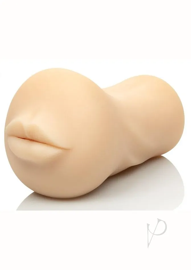 Stroke It Realistic Stroker Mouth Vanilla Stroke It Male Sex Toys