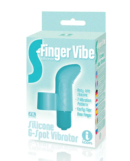The 9 S Vibrators The 9s SFinger Vibe Blue