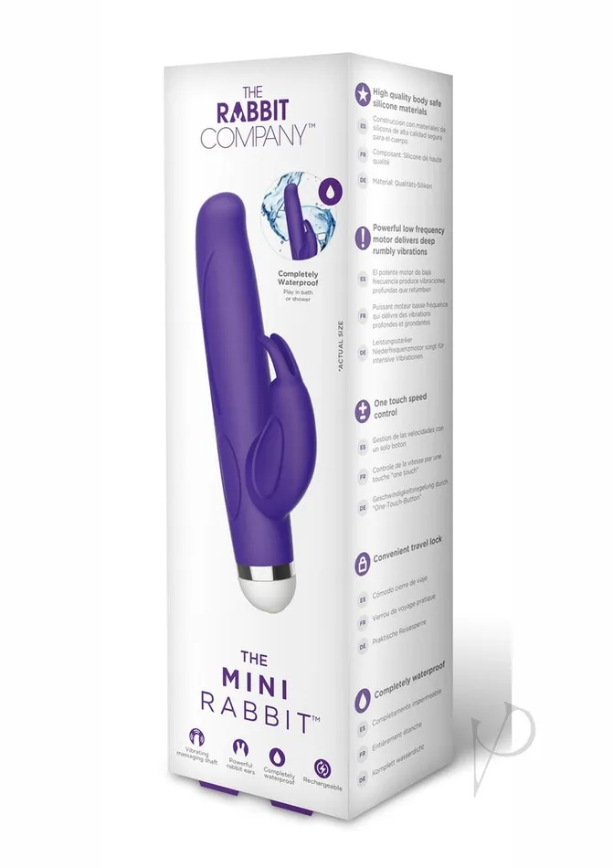 The Rabbit Company The Mini Rabbit Rechargeable Silicone Vibrator Purple The Rabbit Company Vibrators The Rabbit Company The Mini Rabbit Rechargeable Silicone Vibrator Purple The Rabbit Company Vibrators