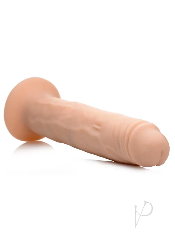 Thumpit Female Sex Toys Thump It Rechargeable Silicone Thumping Large 87in Dildo with Remote Control Vanilla