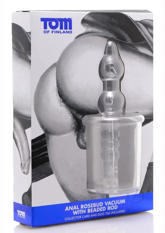 Tom Of Finland Anal Tom Of Finland Anal Rosebud Anal Pump Clear