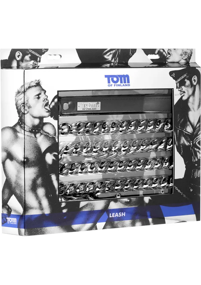 Tom Of Finland Gun Metal Leash Gray Tom Of Finland Couples