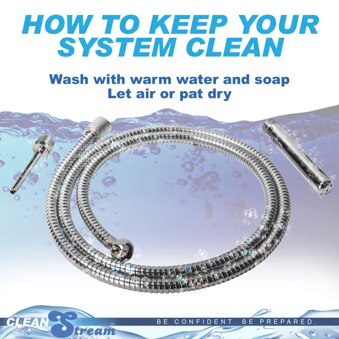 Vibrators CleanStream CleanStream Shower Enema System
