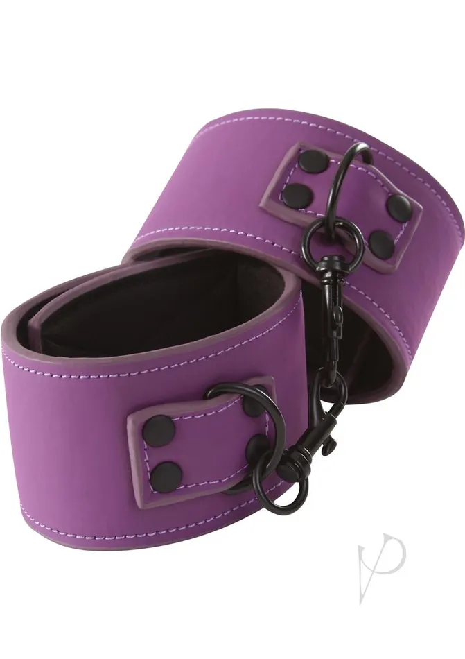 Vibrators Lust Bondage Wrist Cuff Purple Lust Bondage Vibrators Lust Bondage Wrist Cuff Purple Lust Bondage