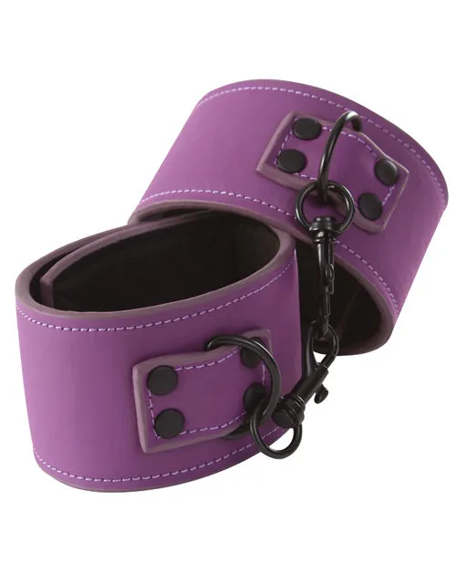 Vibrators Lust Bondage Wrist Cuff Purple Lust Bondage Vibrators Lust Bondage Wrist Cuff Purple Lust Bondage