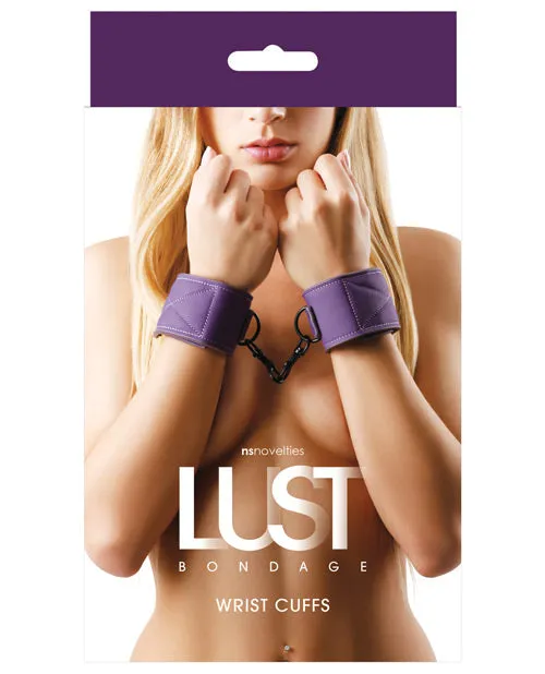 Vibrators Lust Bondage Wrist Cuff Purple Lust Bondage Vibrators Lust Bondage Wrist Cuff Purple Lust Bondage