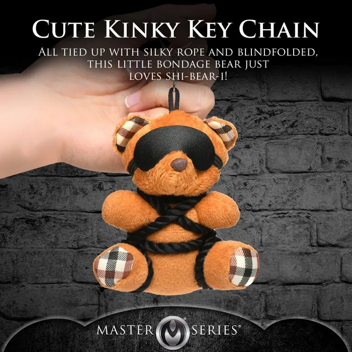 Vibrators Master Series ShiBeari Teddy Bear Keychain