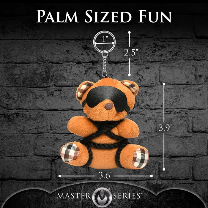 Vibrators Master Series ShiBeari Teddy Bear Keychain