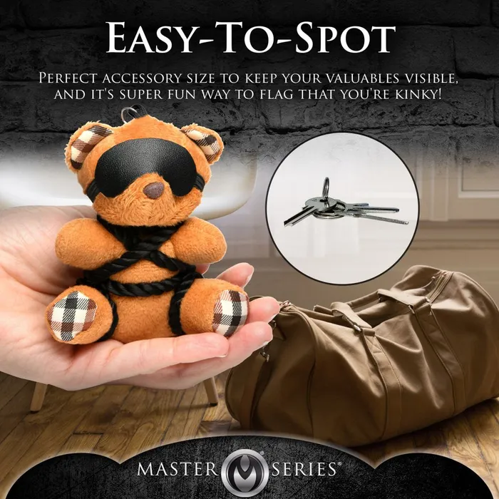 Vibrators Master Series ShiBeari Teddy Bear Keychain