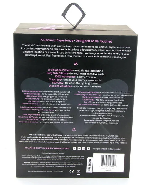 Vibrators Mimic Clandestine Devices Mimic Manta Ray Lilac Vibrators Mimic Clandestine Devices Mimic Manta Ray Lilac