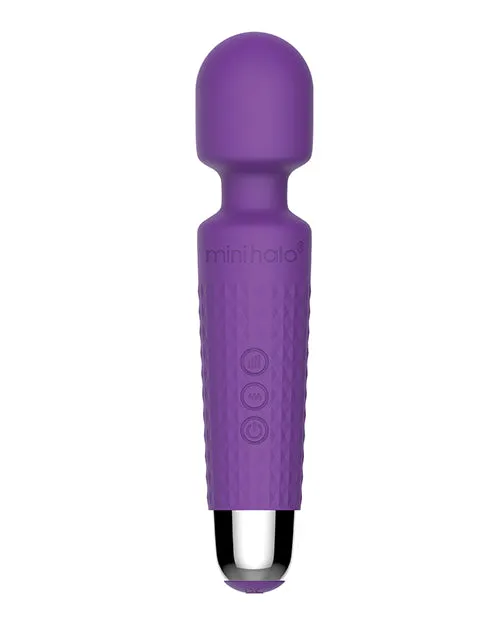 Vibrators Mini Halo Mini Halo Wireless 20x Wand Amethyst Vibrators Mini Halo Mini Halo Wireless 20x Wand Amethyst