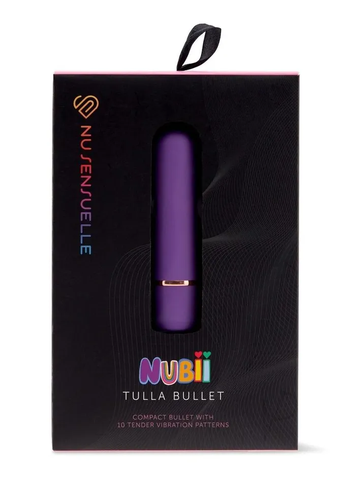 Vibrators Nu Sensuelle Tulla Nubii Rechargeable Silicone Bullet Purple Nu Sensuelle Vibrators Nu Sensuelle Tulla Nubii Rechargeable Silicone Bullet Purple Nu Sensuelle