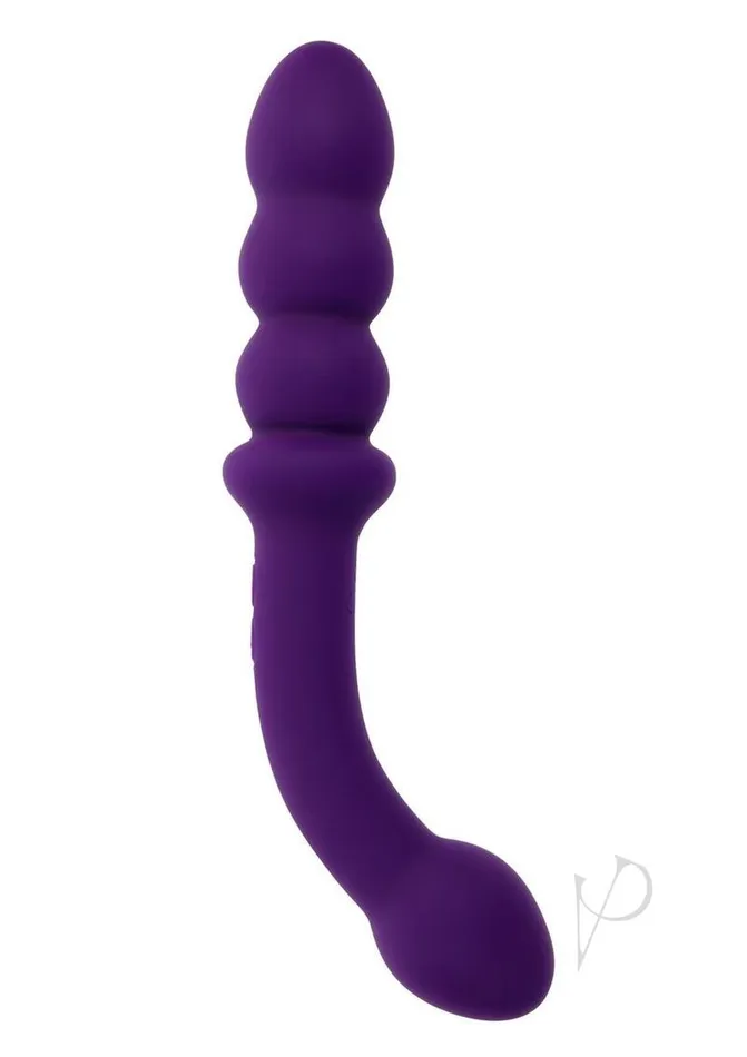 Vibrators Playboy Playboy The Seeker Rechargeable Silicone Dual Vibrator Purple
