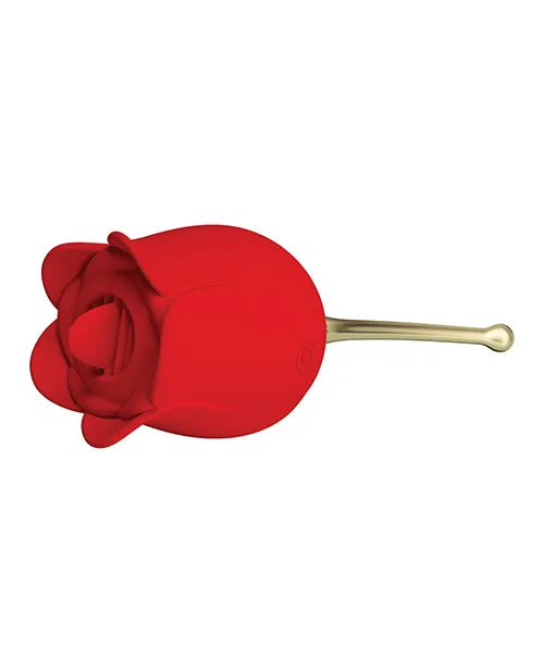 Vibrators Pretty Love Pretty Love Licking Rose Lover Dual Ended Rose Vibrators Pretty Love Pretty Love Licking Rose Lover Dual Ended Rose