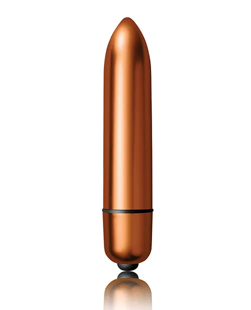 Vibrators Rocks Off Silhouette Dark Desires Kit Silicone Sleeves and Bullet Vibrator BlackCopper