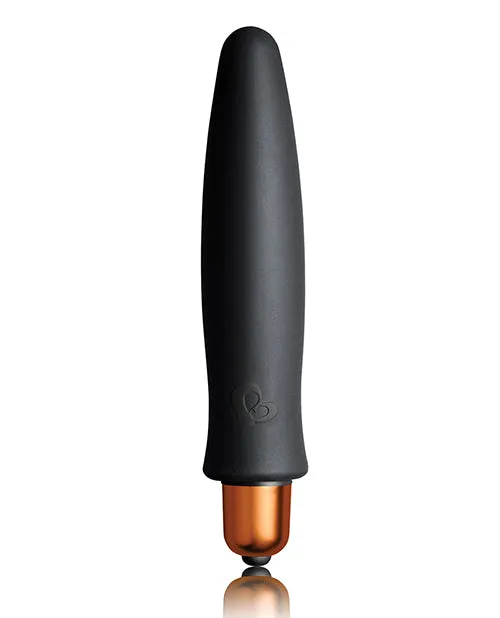 Vibrators Rocks Off Silhouette Dark Desires Kit Silicone Sleeves and Bullet Vibrator BlackCopper