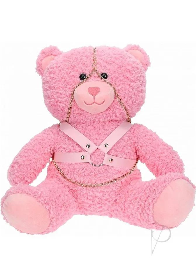 Vibrators S Line SLine Bear Bondage Fuzzy Large Pink