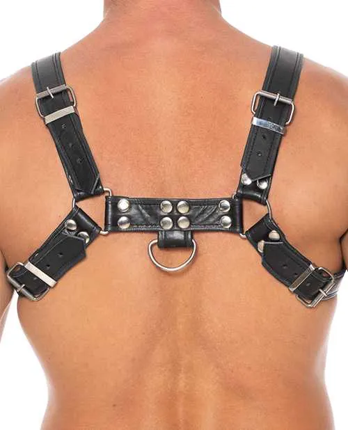 Vibrators Shots Uomo Chest Bulldog Harness LargeXLarge Black Ouch Uomo Vibrators Shots Uomo Chest Bulldog Harness LargeXLarge Black Ouch Uomo