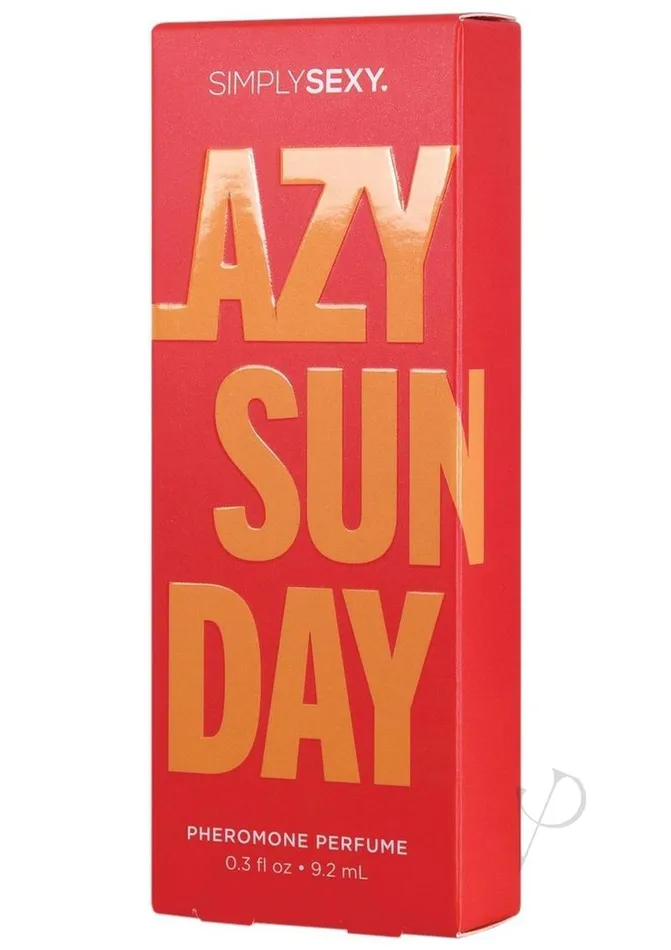 Vibrators Simply Sexy Simply Sexy Pheromone Perfume Lazy Sunday Spray 03oz Vibrators Simply Sexy Simply Sexy Pheromone Perfume Lazy Sunday Spray 03oz