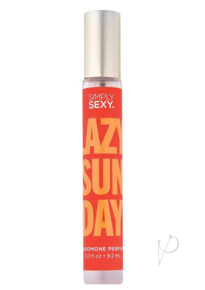Vibrators Simply Sexy Simply Sexy Pheromone Perfume Lazy Sunday Spray 03oz Vibrators Simply Sexy Simply Sexy Pheromone Perfume Lazy Sunday Spray 03oz